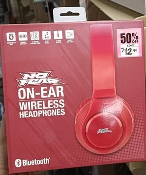 No Fear Wireless Bluetooth Headphones ACE TECH